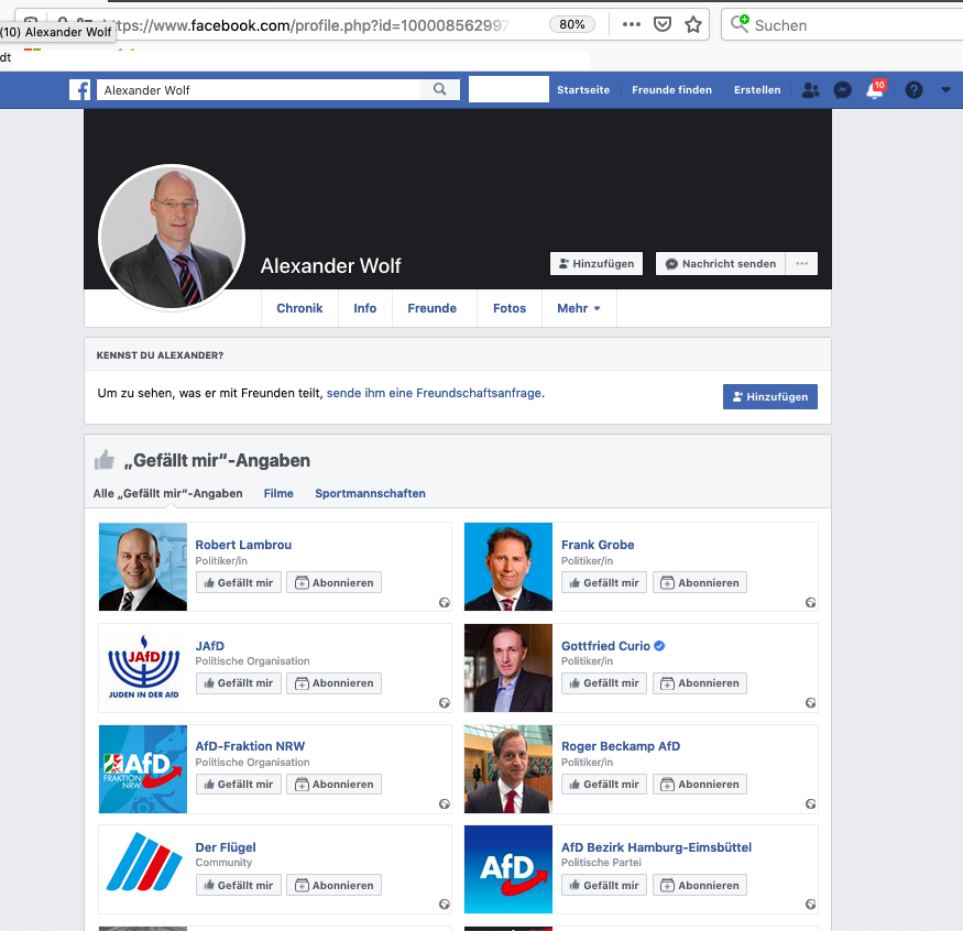 Alexander Wolf gefallt Der Flugel Screenshot 17 12 2019