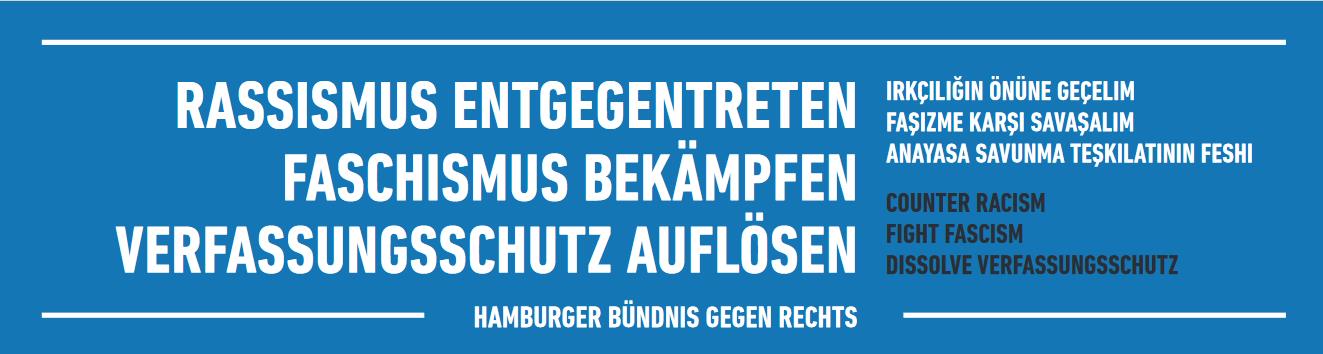 Neues Transpi VA Aufloesen